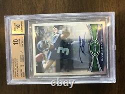 2012 Russell Wilson Topps Chrome Auto RC. Graded BGS 10 Pristine Rookie