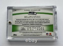 2012 Russell Wilson Topps Platinum Refractor #138 Rookie Patch Auto 131/250 RPA