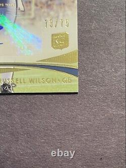 2012 Russell Wilson Topps Prime Rookie GOLD Auto /75 Broncos/Seahawks
