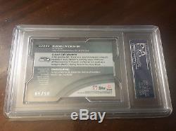 2012 Russell Wilson Topps Strata Clear Cut Rc Auto Relic /99 Psa Gem Mt 10 Grade
