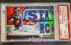 2012 Russell Wilson Topps Triple Threads RC Auto RPA /99 PSA 8 Seattle Seahawks