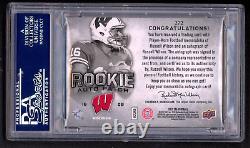 2012 SP Authentic Russell Wilson RC Patch AUTO 602/885 PSA 9 MINT