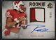 2012 Sp Authentic Russell Wilson Rookie Patch Auto Gold #3/25 Rc Jersey # = 1/1