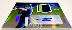 2012 Topps Chrome RAP-RW RUSSELL WILSON RC Refractor Patch Auto ROOKIE #/50 RARE