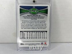 2012 Topps Chrome Rookie Auto Russell Wilson #40 Rookie Auto RC