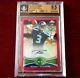 2012 Topps Chrome Russell Wilson Pink Refractor Auto Rc # 04/75 Bgs 9.5/10 Rc