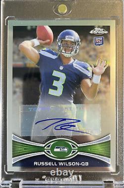 2012 Topps Chrome Russell Wilson ROOKIE RC AUTO #40