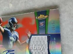 2012 Topps Finest Russell Wilson RPA Auto /50 RC Seattle