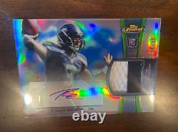 2012 Topps Finest Russell Wilson Rookie Patch Auto 30/99