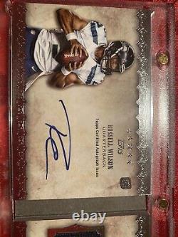 2012 Topps Five Star Russell Wilson RC Auto Booklet 01/42