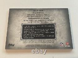 2012 Topps Inception RUSSELL WILSON 1 of 1 NFL EQUIPMENT ON-PATCH Auto RC Rookie