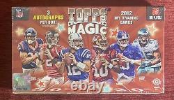 2012 Topps Magic Sealed Hobby Box 3 AUTOS! Russell Wilson Tannehill Rookie RC