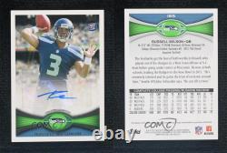 2012 Topps Rookie Auto Russell Wilson #165 Rookie Auto RC
