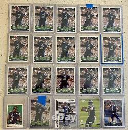 2012 Topps Russell Wilson Rookie Card lot of 18 + 2 2013/SCORE AUTO/Topps CHROME