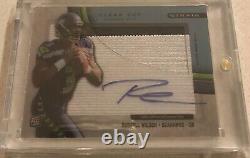 2012 Topps Strata Russell Wilson Patch Auto RPA /75 Rookie Patch Auto