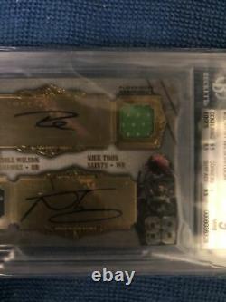 2012 Topps Supreme Dual Auto Russell Wilson RC Rpa #d 3/5 SSP