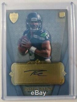 2012 Topps Supreme Russell Wilson RC Auto /50 Blue Rookie Seahawks