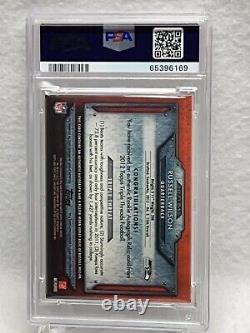 2012 Topps Triple Threads #51 Russell Wilson PSA Rookie GU Patch Auto RPA #47/99