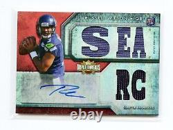 2012 Topps Triple Threads Russell Wilson #131 Rookie Patch Auto /99 Seahawks