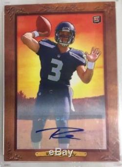2012 Topps Turkey Red Russell Wilson RC 10/10 AUTO Signed Seahawks