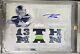 2012 Triple Threads Russell Wilson Rc 1/1 Patch Auto Plate Seahawks Holy Grail