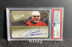 2012 ULTRA RARE Rookie Russell Wilson RC full Bible Verse and AUTO ON CARD