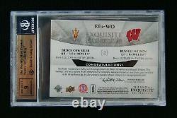 2012 Upper Deck Exquisite Ensembles Russell Wilson RC # 30/30 BGS 9,5 with 9 AUTO