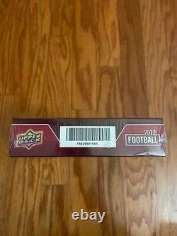 2012 Upper Deck Factory Sealed Hobby Box Russell Wilson Auto RC
