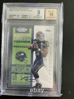 2012 russell wilson contenders auto rc /550