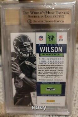 2012 russell wilson panini contenders 9.5 GEM auto Rookie