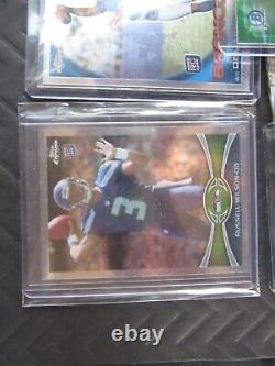 2012 topps chrome russell wilson rc non auto +++ look