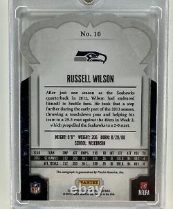 2013 Crown Royale Russell Wilson On Card Auto /25