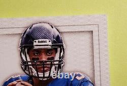 2013 Russell Wilson Auto 2/2 JerseyTag National Treas Colossal Authentication RW