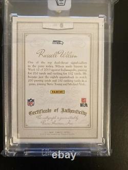 2014 Panini Flawless RUSSELL WILSON True 1/1 ON CARD AUTO? ONE in EXISTENCE