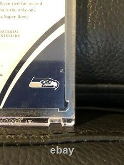 2015 Immaculate Russell Wilson Autograph #5/5 Auto READ condition DETAILS
