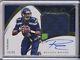 2015 Panini Immaculate Russell Wilson Premium Patch Auto Jersey /25 Seahawks