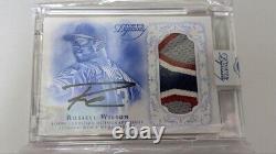 2015 Topps Dynasty Russell Wilson /10 Patch Auto