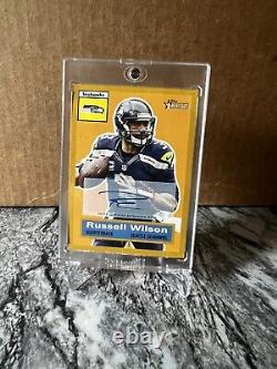 2015 Topps Heritage Football Russell Wilson Auto Autograph /5 Seahawks Broncos