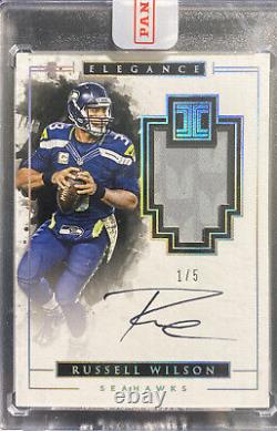 2016 Impeccable Russell Wilson Jersey Auto # /5