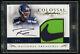 2016 National Treasures Russell Wilson Colossal Nike Patch On Card Auto 1/2