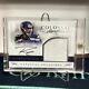 2016 National Treasures Russell Wilson Colossal Patch On Card Auto #'d 9/10 Ssp
