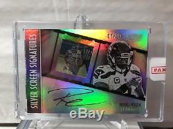 2016 Panini Gala Russell Wilson Auto /10 Silver Screen Signatures Seahwawks SSP