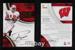 2016 Panini Immaculate Collegiate Immaculate Ink /25 Russell Wilson #33 Auto