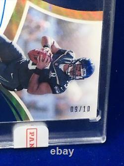 2018 Panini Immaculate Russell Wilson Moments On Card Auto Ssp#/10 Pro Bowl Mvp