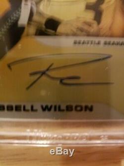 2019 Elements Russell Wilson Gold Metal SIGNATURES Auto 5/5 SEAHAWKS eBay 1/1