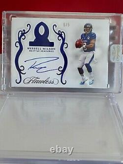 2020 Flawless Russell Wilson Pro Bowl Ink Auto 5/5 Seahawks LIMITED EDITION OF 5