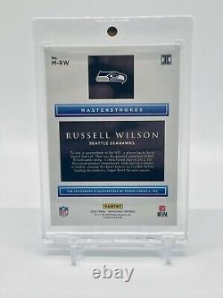 2020 Impeccable Russell Wilson Masterstrokes Auto 3/5