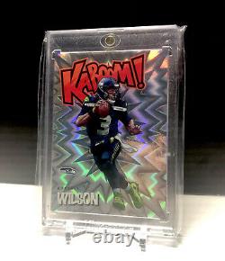 2020 Russel Wilson Panini Absolute Kaboom Refractor Non Auto Non Rookie Mint SSP