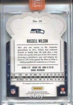 2020 Russell Wilson Panini Honors AUTO ORIGINALS 2013 CROWN ROYALE 1/25 Seahawks
