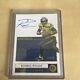 2021 Encased Russell Wilson On Card Auto Gold /10